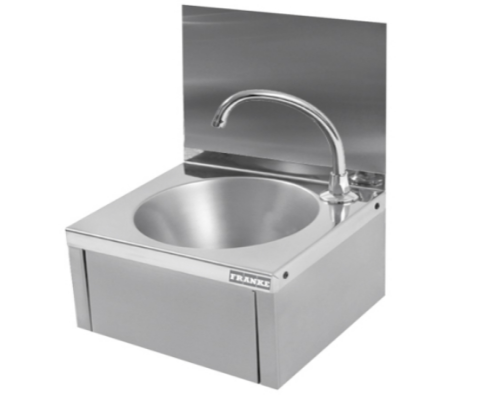 Franke Sissons Knee Operated Wash basin with 240mm diameter bowl