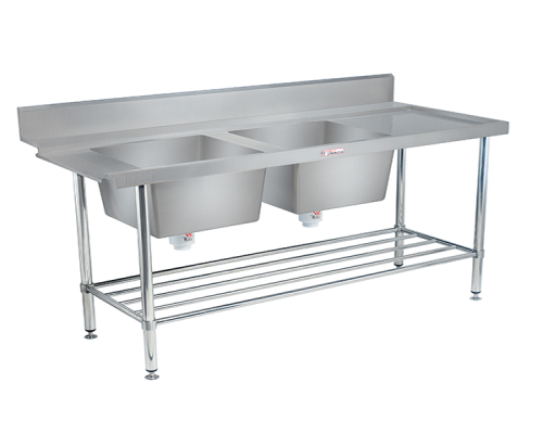 Simply Stainless SS091650DBL Dishwash Table