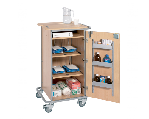 Monitored Dosage System Trolley - Small, 4 Racks - SUN-DT1/MDS4