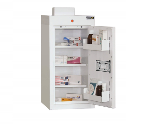 Medicine Cabinet - 3 shelves/2 door trays/1 door - SUN-MC1/NL